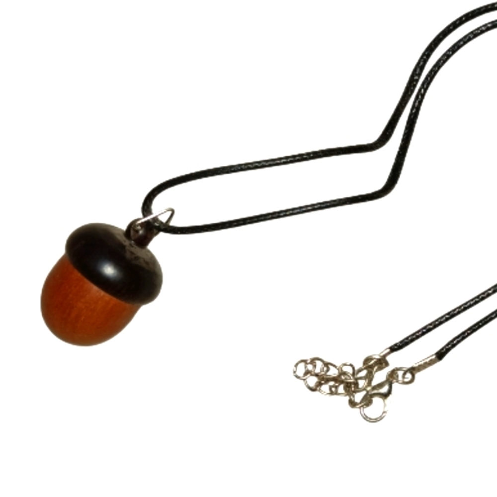 4/$15 Elegant Acorn Pendant Necklace Fertility Charm